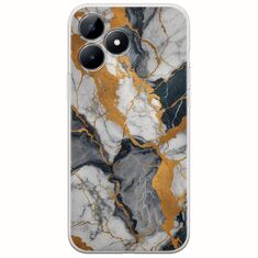 The Marble Collection - Artistic Realme C53 Flexible TPU (Διάφανη Σιλικόνη)