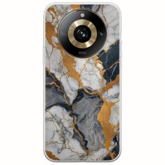 The Marble Collection - Artistic Realme 11 Pro Plus 5G Flexible TPU (Διάφανη Σιλικόνη)