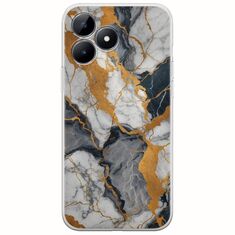 The Marble Collection - Artistic Realme C51 Flexible TPU (Διάφανη Σιλικόνη)