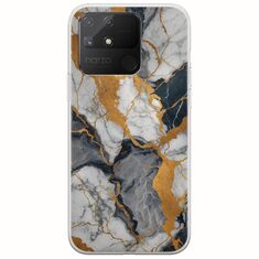 The Marble Collection - Artistic Realme Narzo 50A Flexible TPU (Διάφανη Σιλικόνη)