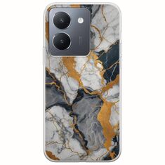 The Marble Collection - Artistic Vivo Y36 4G / 5G Flexible TPU (Διάφανη Σιλικόνη)