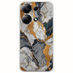 The Marble Collection - Artistic Xiaomi Poco M6 Pro 4G Flexible TPU (Διάφανη Σιλικόνη)
