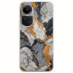 The Marble Collection - Artistic Oppo Reno 10 Pro 5G Flexible TPU (Διάφανη Σιλικόνη)