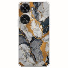 The Marble Collection - Artistic Huawei Nova 12 SE Flexible TPU (Διάφανη Σιλικόνη)