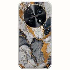 The Marble Collection - Artistic Huawei Nova 12i Flexible TPU (Διάφανη Σιλικόνη)