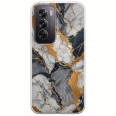 The Marble Collection - Artistic Oppo Reno 12 5G Flexible TPU (Διάφανη Σιλικόνη)