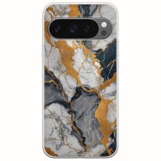 The Marble Collection - Artistic Google Pixel 9 5G Flexible TPU (Διάφανη Σιλικόνη)