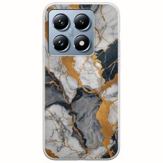 The Marble Collection - Artistic Xiaomi 14T Pro 5G Flexible TPU (Διάφανη Σιλικόνη)
