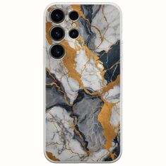 The Marble Collection - Artistic Samsung Galaxy S25 Ultra 5G Flexible TPU (Διάφανη Σιλικόνη)