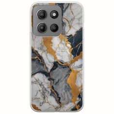 The Marble Collection - Artistic Motorola Moto G15 Flexible TPU (Διάφανη Σιλικόνη)