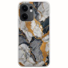 The Marble Collection - Artistic Oppo Reno 13 F 5G Flexible TPU (Διάφανη Σιλικόνη)