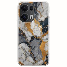 The Marble Collection - Artistic Oppo Reno 13 Pro 5G Flexible TPU (Διάφανη Σιλικόνη)