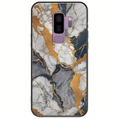 The Marble Collection - Artistic Samsung Galaxy S9 Plus Black TPU (Μαύρη Σιλικόνη)