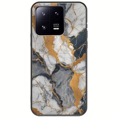The Marble Collection - Artistic Xiaomi 13 Pro 5G Black TPU (Μαύρη Σιλικόνη)