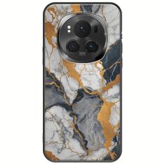 The Marble Collection - Artistic Honor Magic 6 Pro 5G Black TPU (Μαύρη Σιλικόνη)