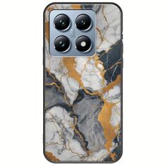 The Marble Collection - Artistic Xiaomi 14T Pro 5G Black TPU (Μαύρη Σιλικόνη)