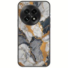 The Marble Collection - Artistic OnePlus 13 5G Black TPU (Μαύρη Σιλικόνη)