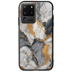 The Marble Collection - Artistic Samsung Galaxy S20 Ultra Groove TPU (Tempered Glass και TPU)