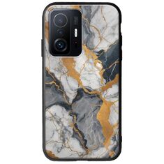 The Marble Collection - Artistic Xiaomi 11T / 11T Pro Groove TPU (Tempered Glass και TPU)