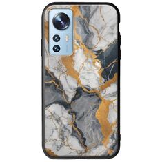 The Marble Collection - Artistic Xiaomi 12 / 12X Groove TPU (Tempered Glass και TPU)