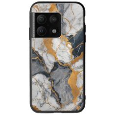 The Marble Collection - Artistic OnePlus 10 Pro Groove TPU (Tempered Glass και TPU)