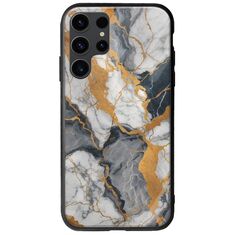 The Marble Collection - Artistic Samsung Galaxy S23 Ultra 5G Groove TPU (Tempered Glass και TPU)