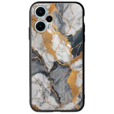 The Marble Collection - Artistic Xiaomi Poco F5 5G Groove TPU (Tempered Glass και TPU)