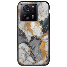 The Marble Collection - Artistic Xiaomi 13T Pro 5G Groove TPU (Tempered Glass και TPU)