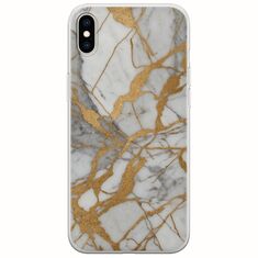 The Marble Collection - Elegance iPhone XS Max Flexible TPU (Διάφανη Σιλικόνη)