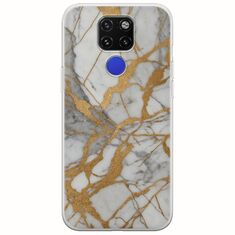 The Marble Collection - Elegance Huawei Mate 20 Flexible TPU (Διάφανη Σιλικόνη)