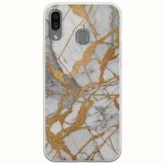 The Marble Collection - Elegance Samsung Galaxy A40 Flexible TPU (Διάφανη Σιλικόνη)