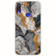 The Marble Collection - Artistic Xiaomi Redmi Note 7 Flexible TPU (Διάφανη Σιλικόνη)