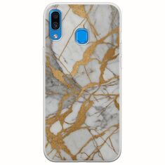 The Marble Collection - Elegance Samsung Galaxy A20e Flexible TPU (Διάφανη Σιλικόνη)