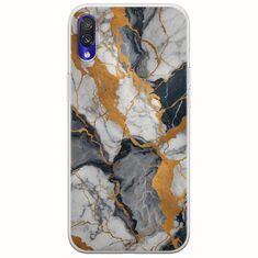 The Marble Collection - Artistic Xiaomi Redmi 7 Flexible TPU (Διάφανη Σιλικόνη)