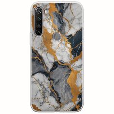 The Marble Collection - Artistic Xiaomi Redmi Note 8T Flexible TPU (Διάφανη Σιλικόνη)