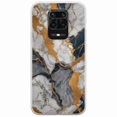 The Marble Collection - Artistic Xiaomi Redmi Note 9S / 9 Pro / 9 Pro Max Flexible TPU (Διάφανη Σιλικόνη)