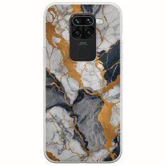 The Marble Collection - Artistic Xiaomi Redmi Note 9 Flexible TPU (Διάφανη Σιλικόνη)