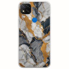 The Marble Collection - Artistic Xiaomi Redmi 9C Flexible TPU (Διάφανη Σιλικόνη)