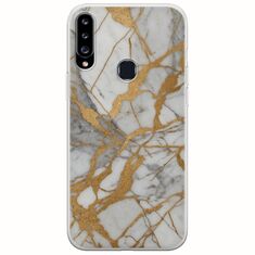 The Marble Collection - Elegance Samsung Galaxy A20s Flexible TPU (Διάφανη Σιλικόνη)