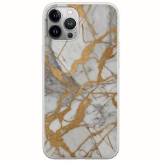 The Marble Collection - Elegance iPhone 12 Pro Max Flexible TPU (Διάφανη Σιλικόνη)
