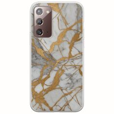 The Marble Collection - Elegance Samsung Galaxy Note 20 Flexible TPU (Διάφανη Σιλικόνη)