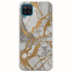The Marble Collection - Elegance Samsung Galaxy A12 Flexible TPU (Διάφανη Σιλικόνη)