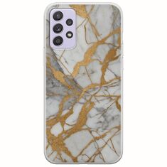 The Marble Collection - Elegance Samsung Galaxy A52 (4G/5G) A52s Flexible TPU (Διάφανη Σιλικόνη)