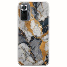 The Marble Collection - Artistic Xiaomi Redmi Note 10 Pro / 10 Pro Max Flexible TPU (Διάφανη Σιλικόνη)