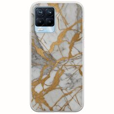 The Marble Collection - Elegance Realme 8 / 8 Pro Flexible TPU (Διάφανη Σιλικόνη)