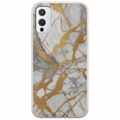 The Marble Collection - Elegance OnePlus 9 Flexible TPU (Διάφανη Σιλικόνη)
