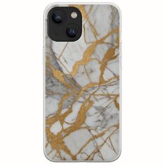 The Marble Collection - Elegance iPhone 13  Flexible TPU (Διάφανη Σιλικόνη)