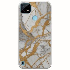 The Marble Collection - Elegance Realme C21Y / Realme C25Y Flexible TPU (Διάφανη Σιλικόνη)
