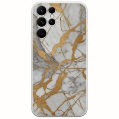 The Marble Collection - Elegance Samsung Galaxy S22 Ultra Flexible TPU (Διάφανη Σιλικόνη)