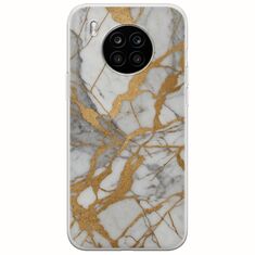 The Marble Collection - Elegance Huawei Nova 8i Flexible TPU (Διάφανη Σιλικόνη)